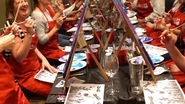 Cheers & Canvas: Unleashing Creativity at Brush & Drink Parties